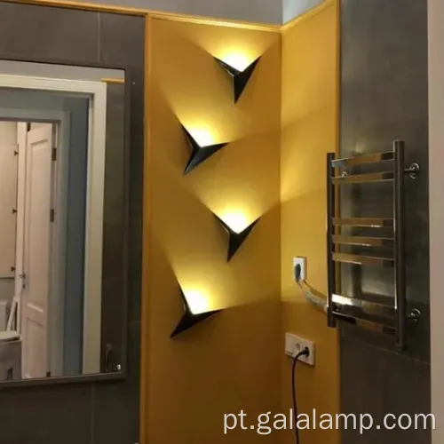 Lâmpadas de parede de Triângulo Moderno para casa